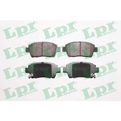 Kuva LPR 05P1003 Jarrupalat TOYOTA: Corolla IX Hatchback, Station Wagon, Sedan