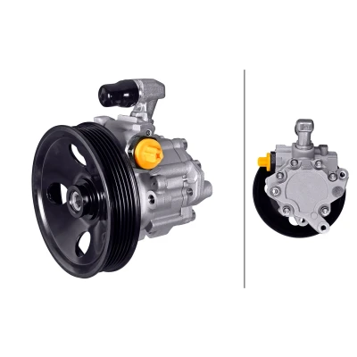 Kuva HELLA 8TL 359 003 471 Ohjaustehostimen Pumppu Hydraulinen 125 6 Pyörimissuunta myötäpäivään MERCEDES BENZ: C sarja Sedan, CLK Coupe