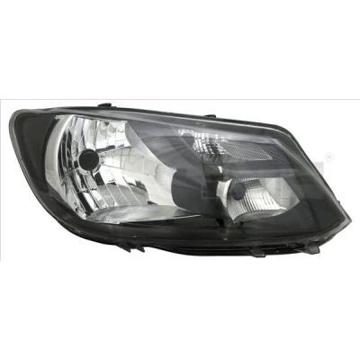 Kuva TYC 20 12474 15 2 Ajovaloumpio Vasen H4, P21/5W Huomiovalolla Oikeanpuoleiselle liikenteelle Sähkömoottorilla VOLKSWAGEN: Caddy 3
