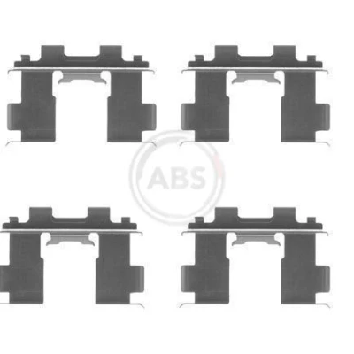 Kuva A.B.S. 1205Q Tarvikesarja, Jarrupala NISSAN: ALMERA 1 Hatchback,