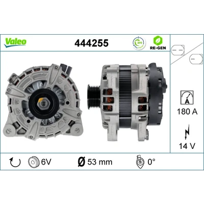 Kuva VALEO 444255 Laturi 14V 180A