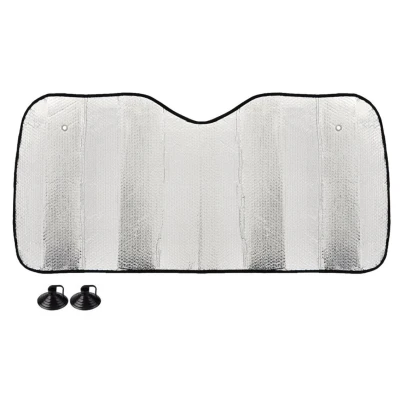 Kuva AMiO 01533 Auton ikkunoiden aurinkosuojat Hopea PE (polyeteeni) 1