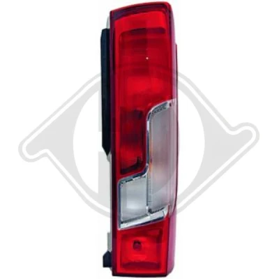 Kuva DIEDERICHS 3484890 Takavalot Oikea Ilman lampun kantaa FIAT: Ducato III Van, Bussi, CITROËN: Jumper II Bussi