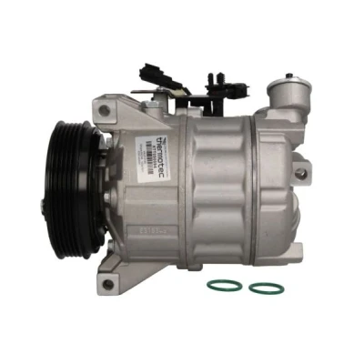 Kuva THERMOTEC KTT090094 Ilmastoinnin Kompressori DCS 12 PAG 46 R 134a kompressoriöljyllä VOLVO: V70 3, 2, XC70 II Farmari