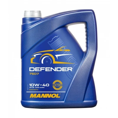 Kuva Mannol Defender 10W 40 5l Moottoriöljy MN7507 5 VOLVO: S70, V40 Farmari, V70 I, VOLKSWAGEN: Golf 4, MAZDA: 6 Sedan