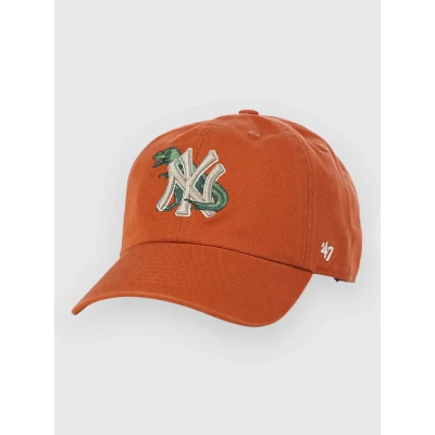 Kuva &#039;47 MLB NEW YORK Yankees Critter Clean UP Unisex Lippalakki lapsille, Koko: 52 56, Clay