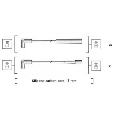Kuva MAGNETI MARELLI 941425020940 Sytytysjohto