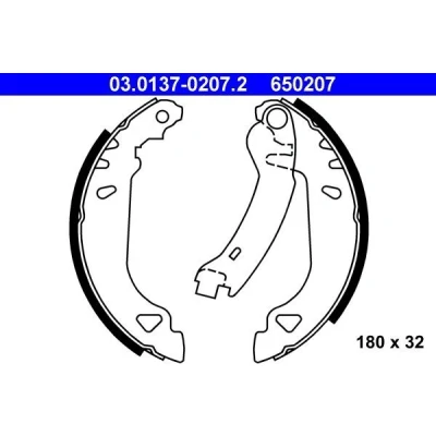 Kuva ATE 03.0137 0207.2 Jarrukengät 180 32 Vivulla