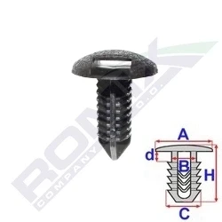 Kuva Klipsi ROMIX C60643, 2 Kappale