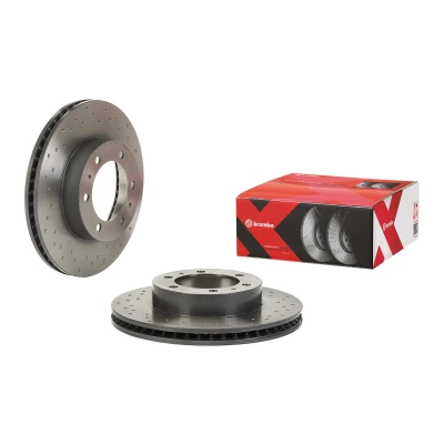 Kuva BREMBO 09.B461.1X Jarrulevyt 319 28 5 rei&#039;itetty/tuuletettu sisältä pinnoitettu TOYOTA: Land Cruiser Prado 120, Hilux VIII Pick up, FJ