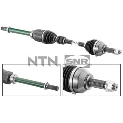 Kuva SNR DK68.007 Vetoakseli Etuakseli, oikea 969 NISSAN: Qashqai / Qashqai+2 I