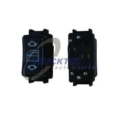 Kuva TRUCKTEC AUTOMOTIVE 02.58.011 Lasinnostimen Kytkin Eteen, vasen MERCEDES BENZ: 190, W124 Sedan, Coupe
