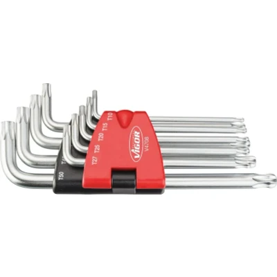Kuva VIGOR V4708 Ruuvimeisselisarja 9 Torx, sisä Muovipidikkeessä