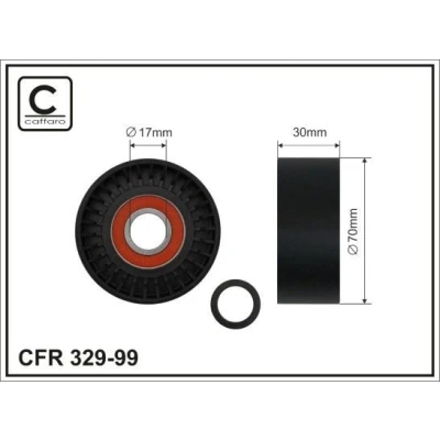 Kuva Kiristysrulla, moniurahihna CAFFARO 329 99