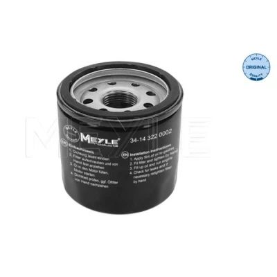 Kuva MEYLE 34 14 322 0002 Öljynsuodatin M20x1,5 ORIGINAL Quality yhdellä peruutuksenestoventtiilillä Ruuvattava suodatin SUBARU: Impreza II Sedan