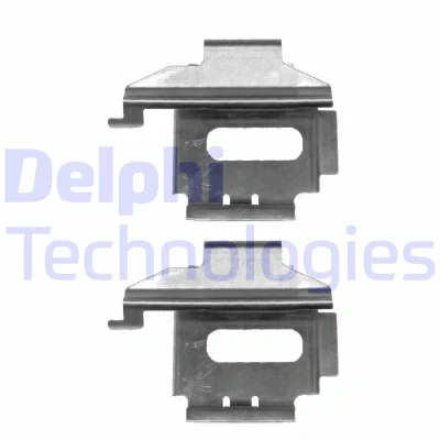 Kuva DELPHI LX0369 Tarvikesarja, Jarrupala MERCEDES BENZ: Vito Van, Bussi, VOLKSWAGEN: LT 28 46 2 Kasten, 35 II Bussi