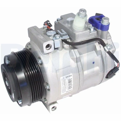 Kuva DELPHI TSP0159340 Ilmastoinnin Kompressori 7ZSE17 PAG 46 kompressoriöljyllä MERCEDES BENZ: Vito Mixto, Bussi, E sarja T modell