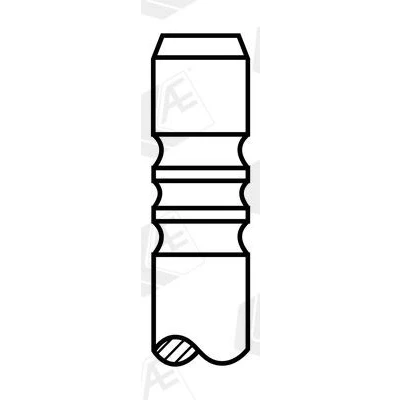 Kuva AE V95254 Imuventtiili 30,1mm Venttilivarren pää karkaistu