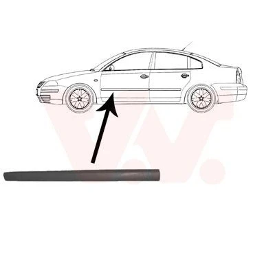 Kuva VAN WEZEL 5836423 Koristelista VOLKSWAGEN: Passat B5 GP Variant, Sedan