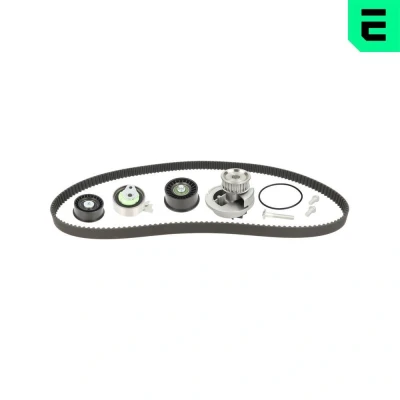 Kuva OPTIMAL SK 1355AQ1 Vesipumppu + Jakohihnasarja Asennusmateriaalilla, Vesipumpulla 162 OPEL: Astra H Caravan, G CC, Caravan