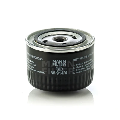Kuva MANN FILTER W 914/4 Öljynsuodatin 3/4 16 UNF Ruuvattava suodatin OPEL: Omega A Sedan, Senator B, LADA: Nova Sedan