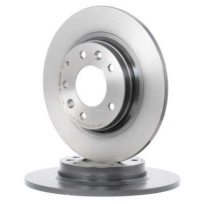 Kuva BREMBO COATED DISC LINE 08.A112.11 Jarrulevyt 280 10 5 täysi pinnoitettu MAZDA: 6 Farmari, Sedan, Hatchback