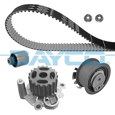 Kuva DAYCO KTBWP2960 Vesipumppu + Jakohihnasarja VOLKSWAGEN: Polo IV Hatchback, Lupo / 3L, AUDI: A2, SEAT: Ibiza 3