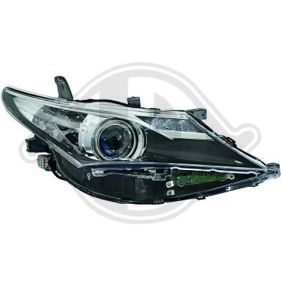 Kuva DIEDERICHS 6660083 Ajovaloumpio Vasen LED, HIR2 Huomiovalolla Oikeanpuoleiselle liikenteelle Sähkömoottorilla TOYOTA: Auris Hatchback, Farmari