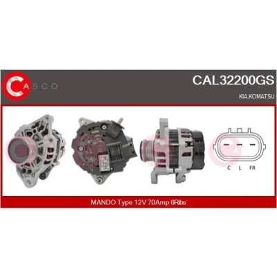 Kuva CASCO CAL15219AS Laturi 12V 105A BMW: 3 Sedan, Coupe, 5 Sedan