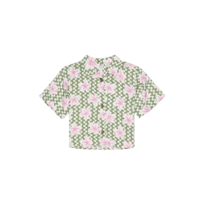 Kuva Roxy Salty SUN Paitapusero lapsille, Koko: 140, Green