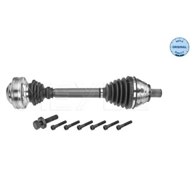 Kuva MEYLE 100 498 0727 Vetoakseli Vasen, Etuakseli 513 SKODA: Octavia 2 Combi, 3 Yeti, VOLKSWAGEN: GOLF 6, Passat B6 Sedan