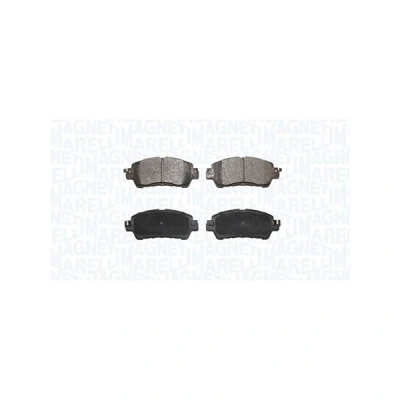 Kuva MAGNETI MARELLI 363916060902 Jarrupalat akustisella kulumavaroittimella