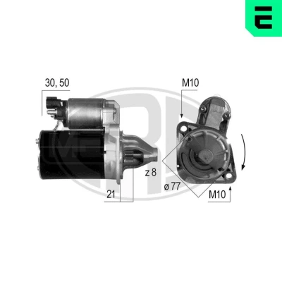 Kuva Käynnistin HYUNDAI, KIA OE 36100 2B020, 2B100, 2B200