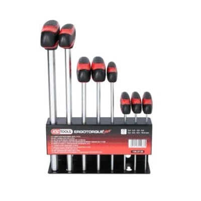 Kuva KS TOOLS 158.8130 Ruuvimeisselisarja 8 Metalliteline