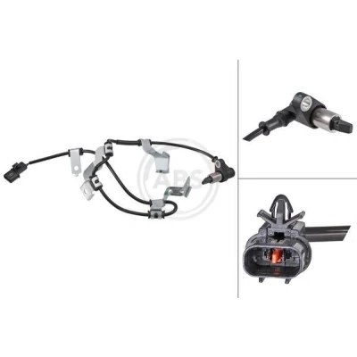 Kuva A.B.S. 31903 ABS Anturi passiivi sensori 700 Musta MITSUBISHI: L200 III Pick up