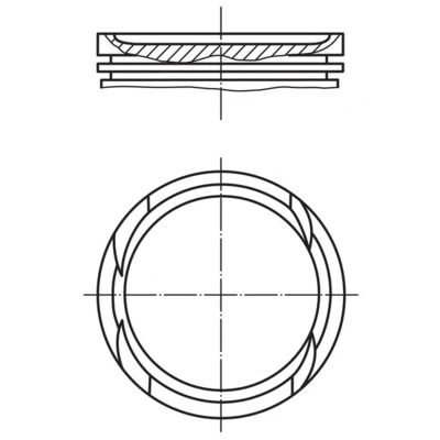 Kuva Mäntä MAHLE ORIGINAL 011 PI 00112 002