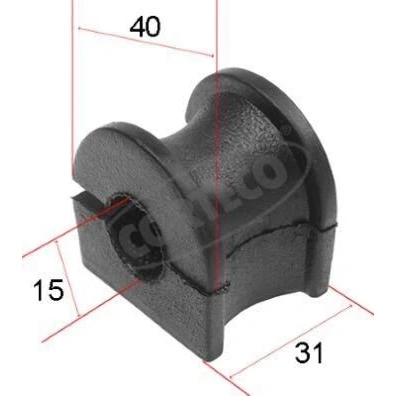 Kuva CORTECO 80000462 Kallistuksenvakaajan Puslat 15 40 FORD: FIESTA 4, KA Hatchback