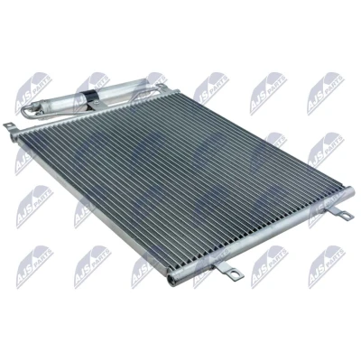 Kuva NTY CCS NS 016 Ilmastoinnin Lauhdutin Vedenerottimella Alumiini 490 R 134a