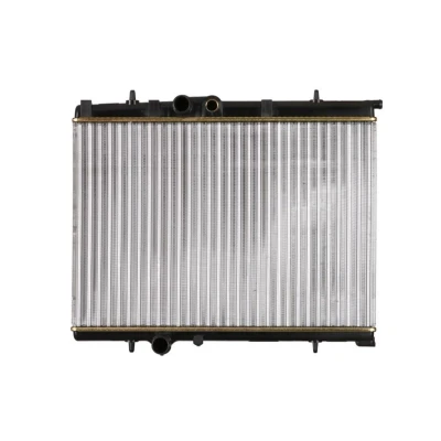 Kuva NRF 509524A Jäähdytin Alumiini 563 380 23 FULL KIT Jäähdytysrivat mekaan. kiinnitetyt PEUGEOT: 206 Hatchback, SW