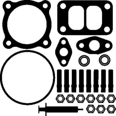 Kuva MAHLE ORIGINAL 228 TA 17992 000 Asennussarja Turboahdin