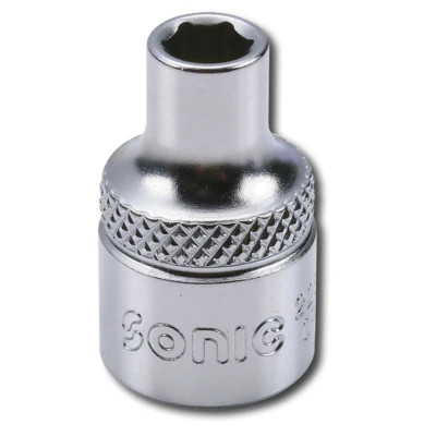 Kuva SONIC 22510 Hylsyavain 3/8 Kuusiokolo, sisä DIN 3120 , 3124 10 mm Kromi vanadium teräs