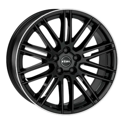 Kuva Rial KiboX Diam Black Lip Pol 9x20 5/112 ET33 B66.6