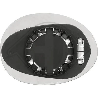 Kuva DIEDERICHS 1208126 Sivupeilin Lasi Oikea