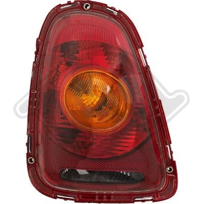 Kuva DIEDERICHS 1206091 Takavalot Vasen P21W, PY21W Lampun kannalla