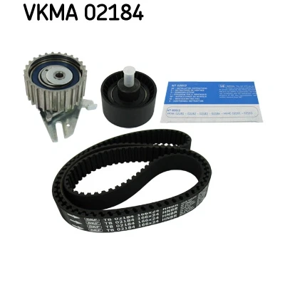 Kuva SKF VKMA 02184 Jakohihnasarja 166 Pyöristetyllä hammasprofiililla ALFA ROMEO: 156 Sedan, Sportwagon, 146, FIAT: Punto II Hatchback