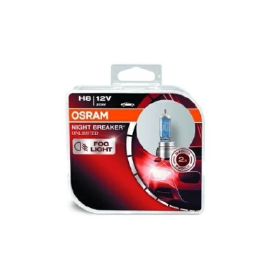 Kuva Xenonlamppu OSRAM NIGHT BREAKER UNLIMITED H8 PGJ19 1 BMW, HONDA, LAND ROVER, ALPINA, RENAULT, VW, JAGUAR, AUDI OE