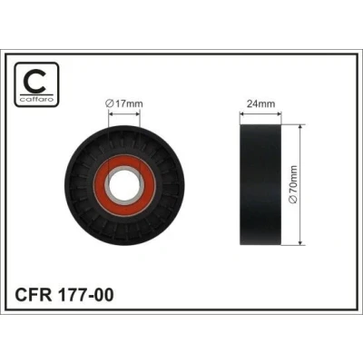 Kuva Hihnankiristin, moniurahihna FORD C MAX, FOCUS II, Turnier II OE 1 352 451, 367 254, 4M5Q6A228EC