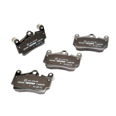 Kuva TEXTAR 2369402 Jarrupalat Kulumisenilmaisemelle Tasauspainoilla AUDI: Q7, PORSCHE: Cayenne, VOLKSWAGEN: Touareg I