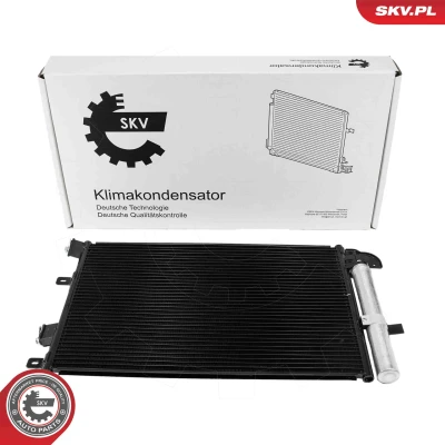 Kuva ESEN SKV 86SKV306 Ilmastoinnin Lauhdutin Vedenerottimella Alumiini 603mm
