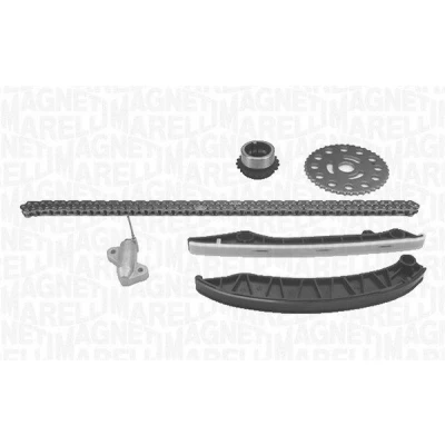 Kuva MAGNETI MARELLI 341500000960 Jakoketjusarja Yksinkertainen, Ketju koteloitu